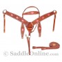 Pink Inlay Suede Seat Barrel Racing Western Saddle 15 16