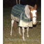 Green Plaid Waterproof Winter Turnout Horse Blanket 1200D