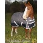 Grey 1200D Turnout Waterproof Winter Horse Blanket 70 72