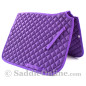 Premium Padded All Purpose English Purple Horse Saddle Pad