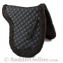 Premium Black Australian Fleece Horse Saddle Pad