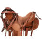 Wade Rough Out Ranch Work Roping Western Horse Saddle 16