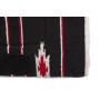 Black Red White Navajo Acrylic Fleece Western Saddle Pad
