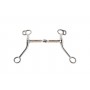 Tom Thumb Snaffle Mouth Copper Roller Bit