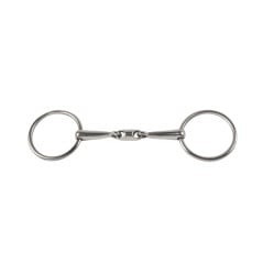 French Link Stainless Steel Snaffle Horse Bit