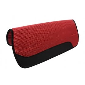 Red Air Flow Comfortable Shock Absorbing Western Saddle Pad