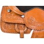Buck Stitched Western Barrel Trail Pleasure Saddle Tack 16