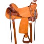 Rough Out A Fork Wade Tree Roping Ranch Horse Saddle 16