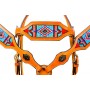 Beaded Western Headstall Bridle Breast Collar Horse Tack Set