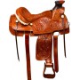 Tooled Wade Tree Ranch Roping Western Horse Saddle 15 16