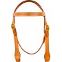 Chestnut Tooled Leather Bridle Breast Collar Western Horse Tack
