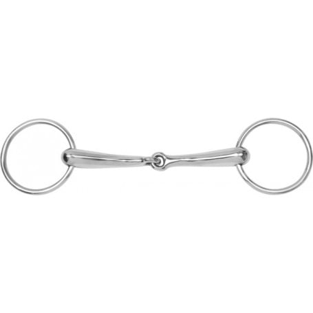 Draft Horse Loose Ring Stainless Steel Jointed Snaffle Bit