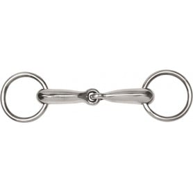 9815 Loose Ring Stainless Steel Jointed Pony Snaffle Bit