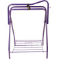 Purple Folding Horse Saddle Stand Rack