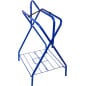 Blue Folding Horse Saddle Stand Rack