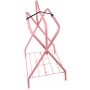 Pink Folding Horse Saddle Stand Rack