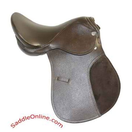 NEW ALL PURPOSE BROWN SADDLE WITH TACK