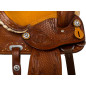 Brown Kids Youth Western Trail Pony Saddle Tack 10