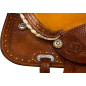 Brown Kids Youth Western Trail Pony Saddle Tack 10