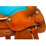 Miniature Horse Turquoise Western Mini Saddle Tack 10
