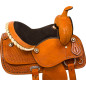 Black Tan Leather Kids Seat QH Western Horse Saddle Tack 13