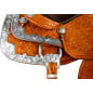 Blingy Silver Western Equitation Horse Show Saddle Tack 16