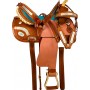 Cowgirl Up Barrel Racing Western Horse Saddle Tack 16