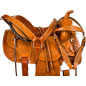 Studded Barrel Racing Western Trail Horse Saddle Tack 14