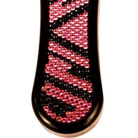9950 Six Piece Pink Zebra Crystal Bling Horse Grooming Kit