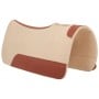 Natural Wool Felt Contour Therapeutic Western Saddle Pad