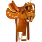Studded Barrel Racing Western Horse Saddle Tack 14 16