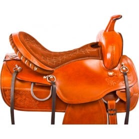 9991 Chestnut Western Pleasure Trail Horse Saddle Tack 15 18