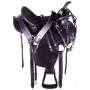 Black Pleasure Trail Endurance Western Horse Saddle 16