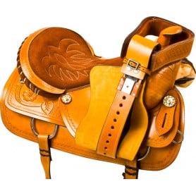 10001 Chestnut Draft Horse Western Pleasure Saddle Tack 16 17