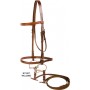 Brown All Purpose Leather Jumping English Horse Bridle Reins