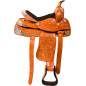 Youth Kids Silver Western Horse Show QH Saddle Tack 13