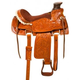 10112 Wade Tree A Fork Ranch Roping Western Horse Saddle 15 16