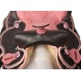 Pink Crystal Youth Synthetic Western Pony Saddle Tack 10 13