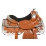 Silver Chestnut Western Pleasure Show Horse Saddle Tack 16