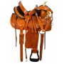 Studded Gaited Trail Western Horse Saddle Tack 14 16