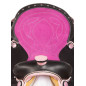 Pink Blingy Western Trail Synthetic Horse Saddle Tack 14 15