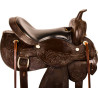 Dark Brown Trail Mule Western Horse Saddle Tack 16 18