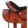 Studded Barrel Western Trail Arabian Horse Saddle 16