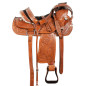 Studded A Fork Ranch Roping Western Mule Saddle 17