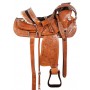 Studded A Fork Ranch Roping Western Mule Saddle 17