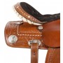 Antique Crystal Barrel Western Horse Saddle Tack 16