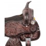 Black Silver Western Arabian Horse Show Saddle Tack 16