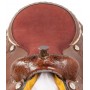 Western Leather Barrel Arabian Horse Saddle Tack 15 16