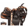 Tiger Print Western Synthetic Youth Pony Saddle Tack 12