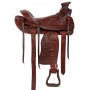 Dark Oil A Fork Ranch Roping Western Horse Saddle 16